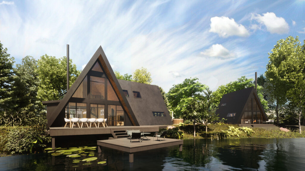CONCEPTION D’UNE AFRAME HOUSE – Favresse